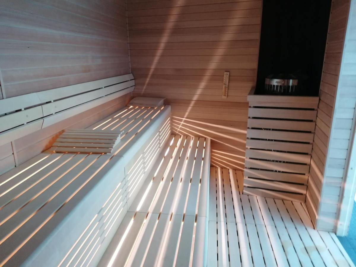 Szczecin Hanza Tower Apartment-Basen ภายนอก รูปภาพ