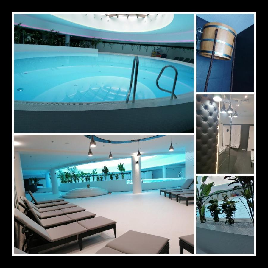 Szczecin Hanza Tower Apartment-Basen ภายนอก รูปภาพ