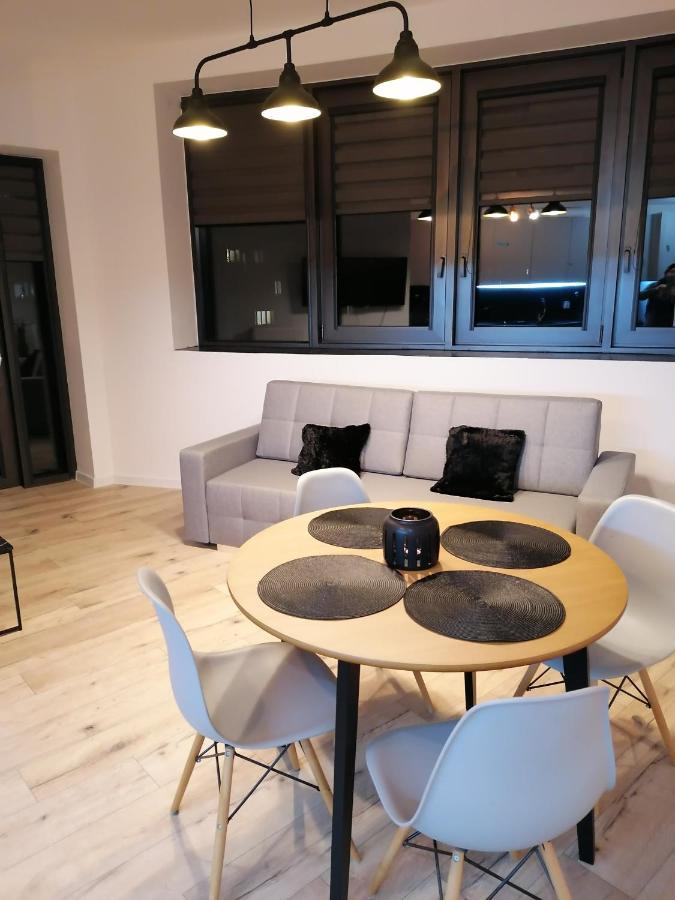 Szczecin Hanza Tower Apartment-Basen ภายนอก รูปภาพ
