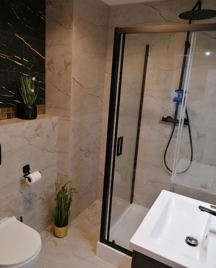 Szczecin Hanza Tower Apartment-Basen ภายนอก รูปภาพ